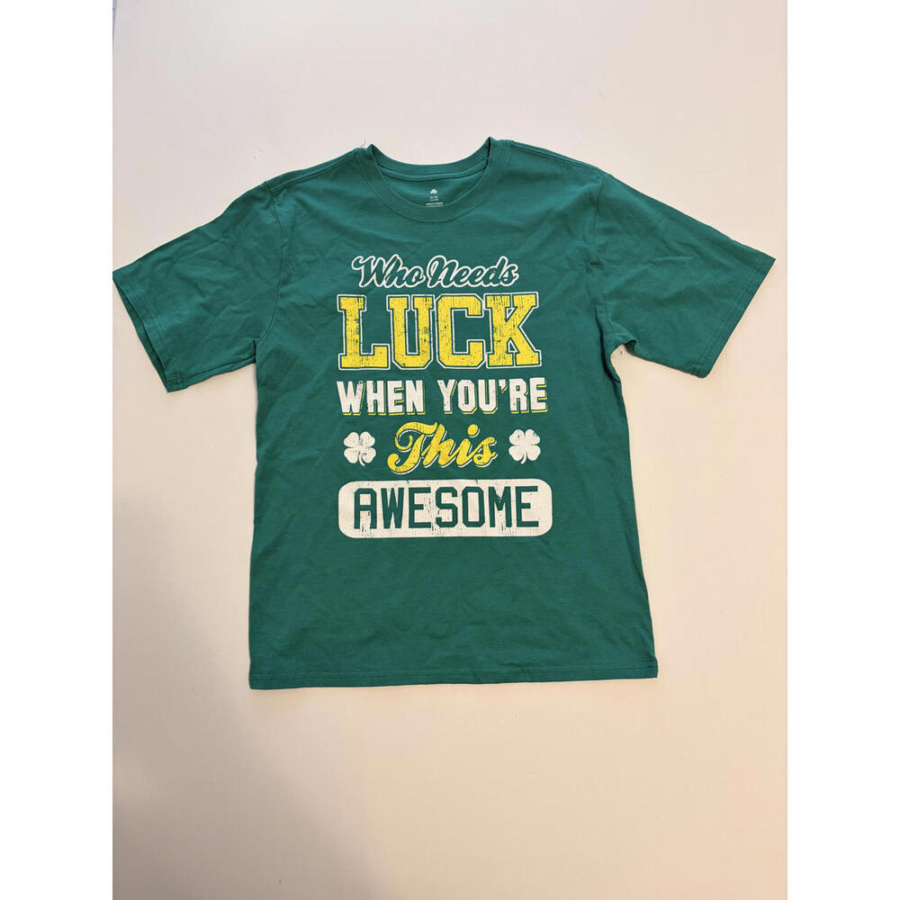 St. Patrick's Day Boy's Graphic T-Shirt (Size 14/16)